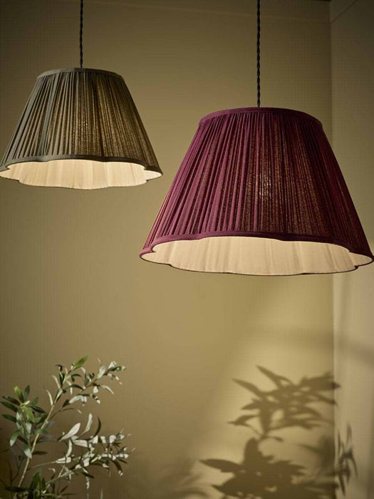 45cm Mulberry Scalloped Shade