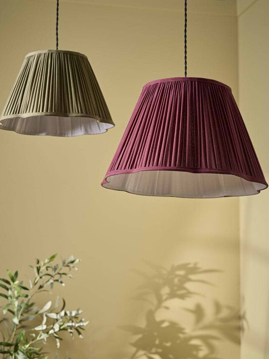 45cm Mulberry Scalloped Shade