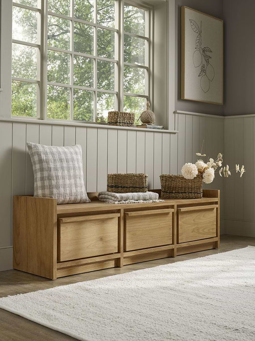 Six Stacking Seagrass Storage Baskets