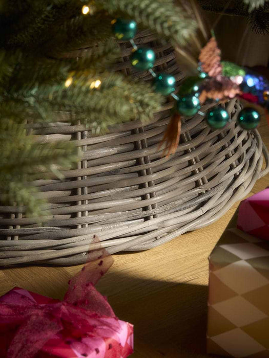 Rattan Christmas Tree Skirt