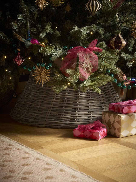 Rattan Christmas Tree Skirt