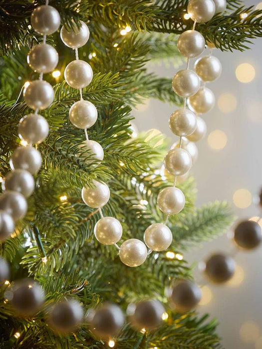 Faux Pearl Beaded Garland - Large
