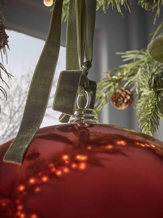 Supersized Bauble - Festive Red - 40cm