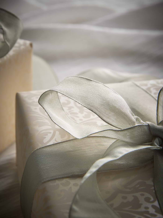 Voile Wired Ribbon - Soft Sage 20m