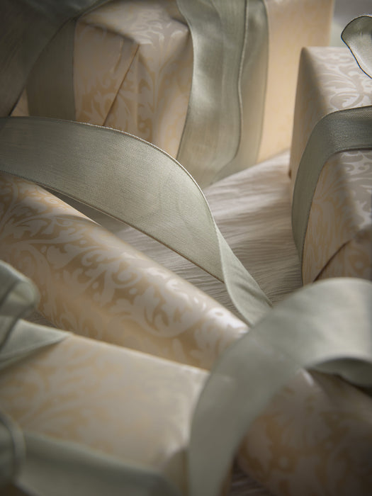 Voile Wired Ribbon - Soft Sage 20m
