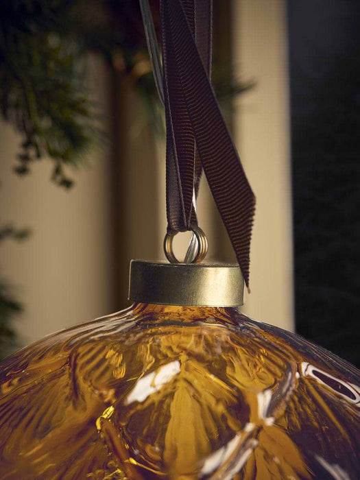Oversized Light Up Glass Pinecone