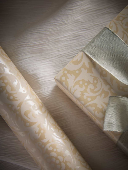 Golden Filigree Wrapping Paper - 5m