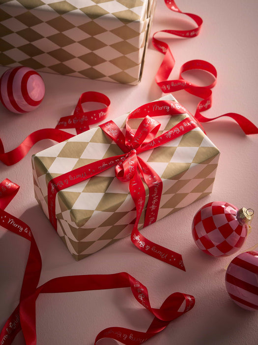 Merry & Bright Satin Ribbon 20m