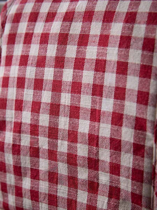 Gingham Double Oven Glove
