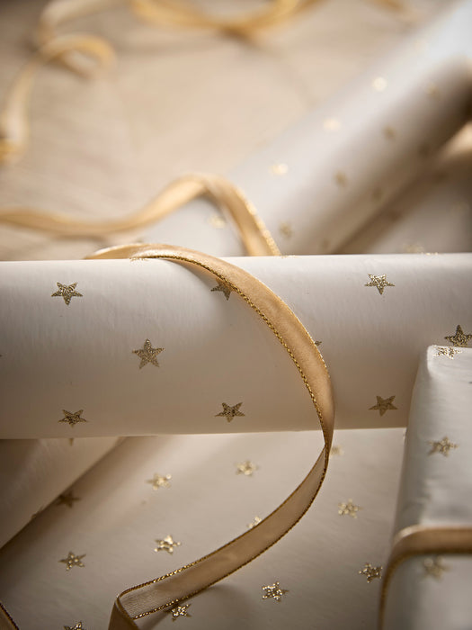 Slim Velvet Ribbon - Ochre & Gold 20m