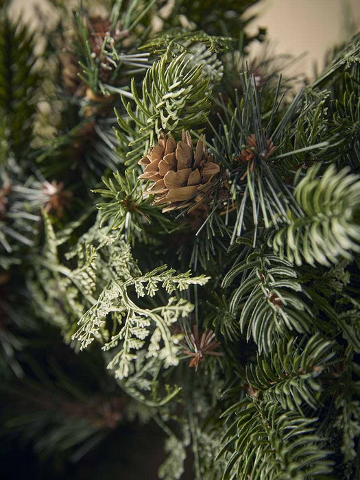 Foraged Pine Cone Wreath
