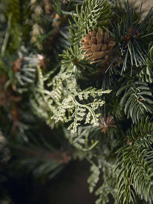 Foraged Pine Cone Wreath