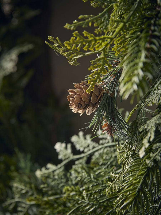 Foraged Pine Cone Wreath