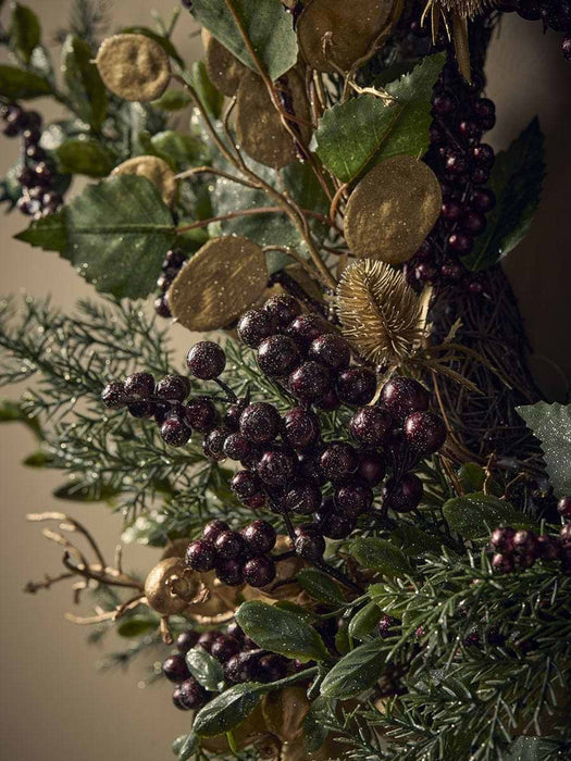 Glittered Forest Wreath