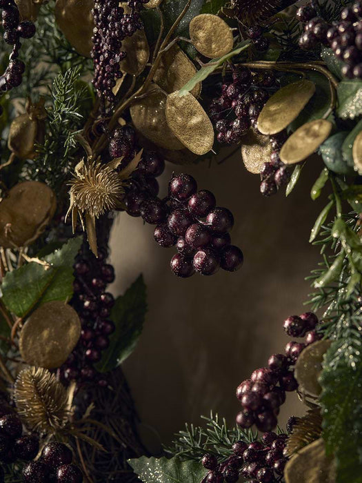 Glittered Forest Wreath