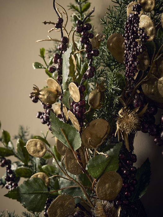 Glittered Forest Wreath