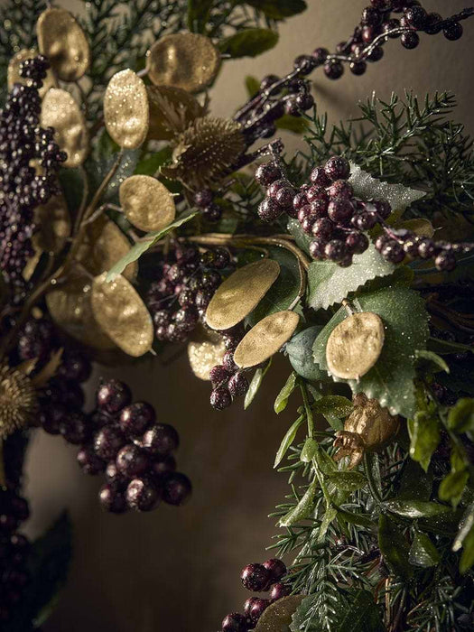 Glittered Forest Wreath