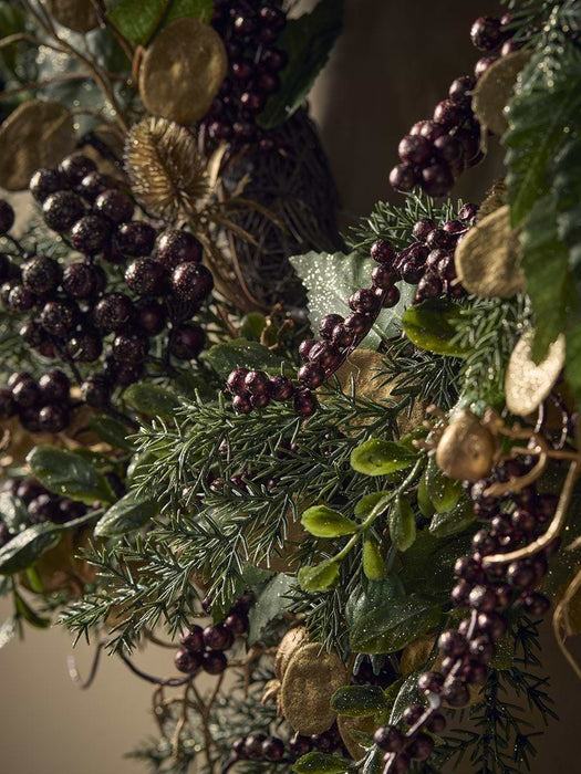 Glittered Forest Wreath