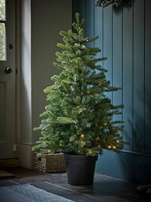 Indoor Outdoor Bergen Spruce Pre-Lit 4ft Tree