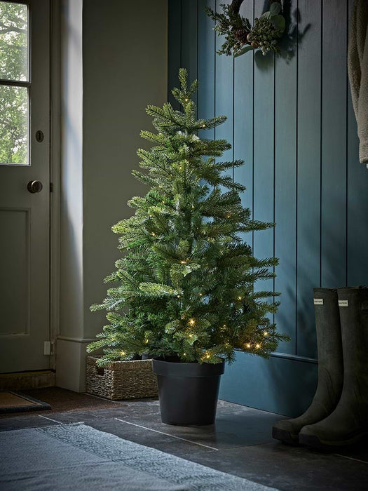 Indoor Outdoor Bergen Spruce Pre Lit 4ft Tree