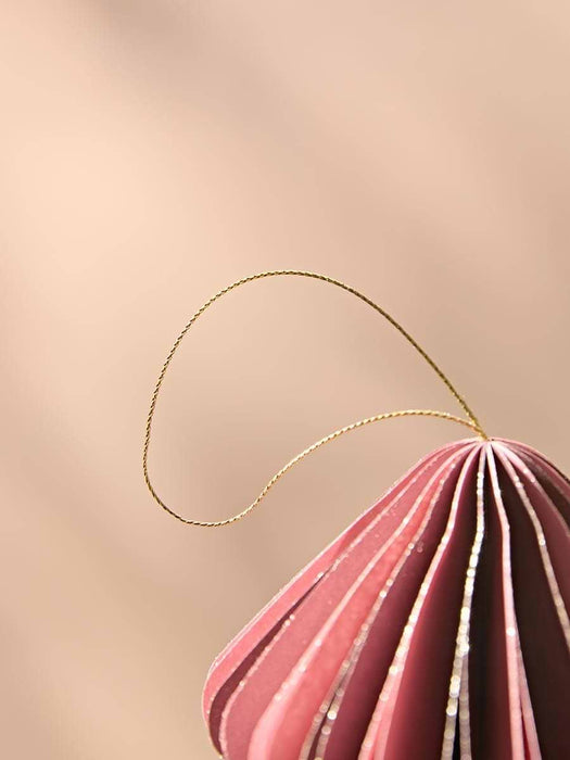 Supersized Striped Honeycomb Paper Tree - Pink