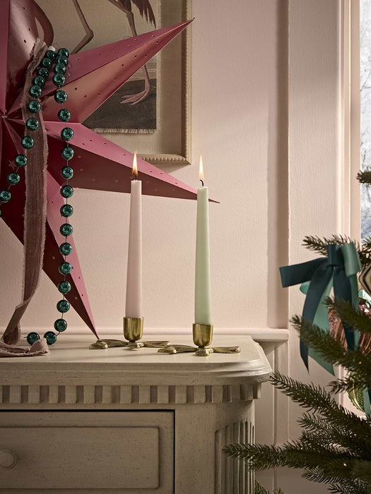 Two Fabulous Bow Candle Holders - Small