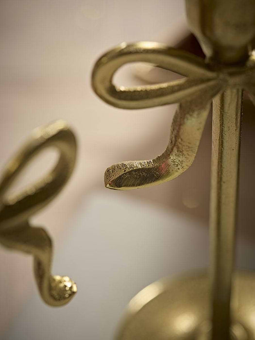 Two Fabulous Bow Candle Holders - Large