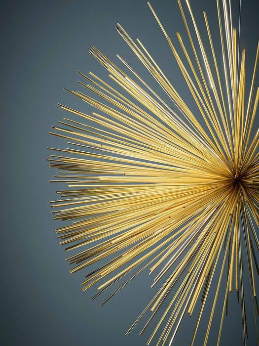 Large Hanging Gold Star Burst