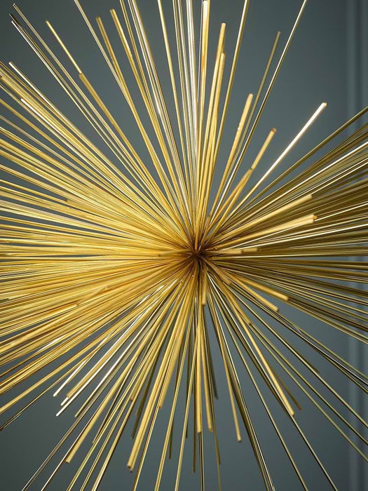 Large Hanging Gold Star Burst