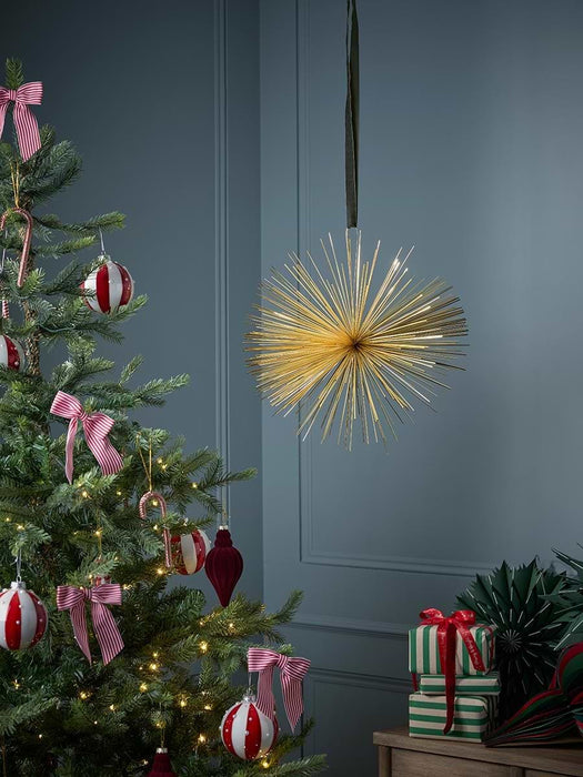 Large Hanging Gold Star Burst