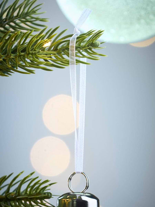 Six Mint Speckled Shatterproof Baubles