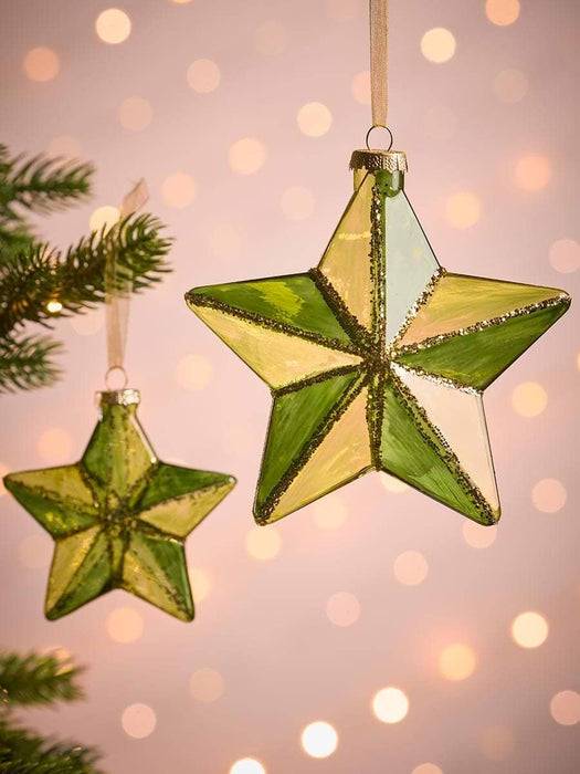 Four Stain Glass Stars