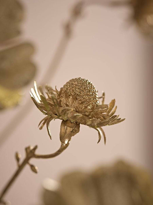Gold Poppy Faux Stem