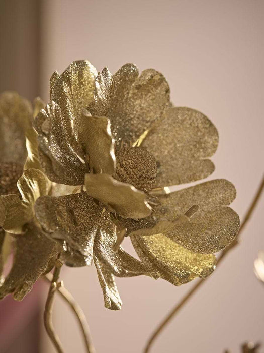 Gold Poppy Faux Stem