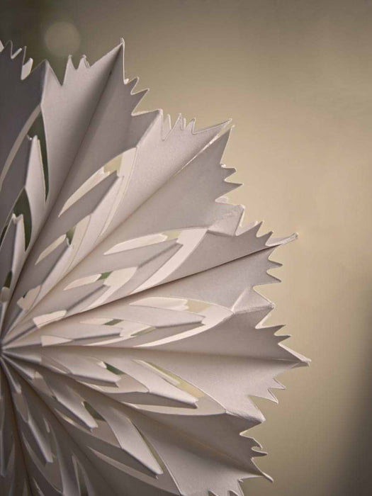 Small Cut Out Paper Stars - White
