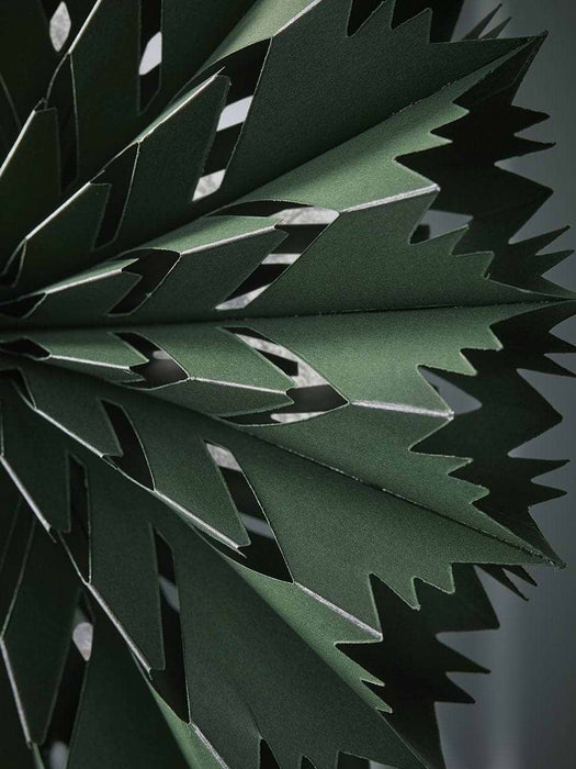 Large Cut out Paper Stars - Green