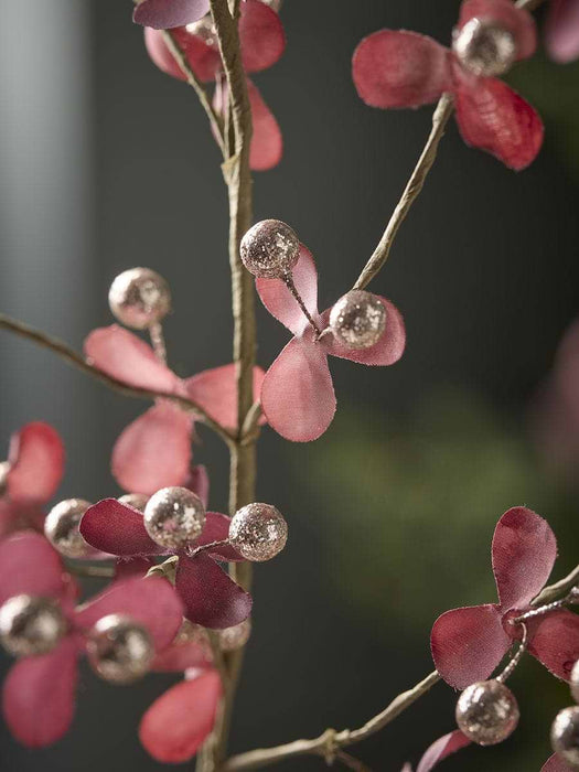 Red & Champagne Glitter Spray