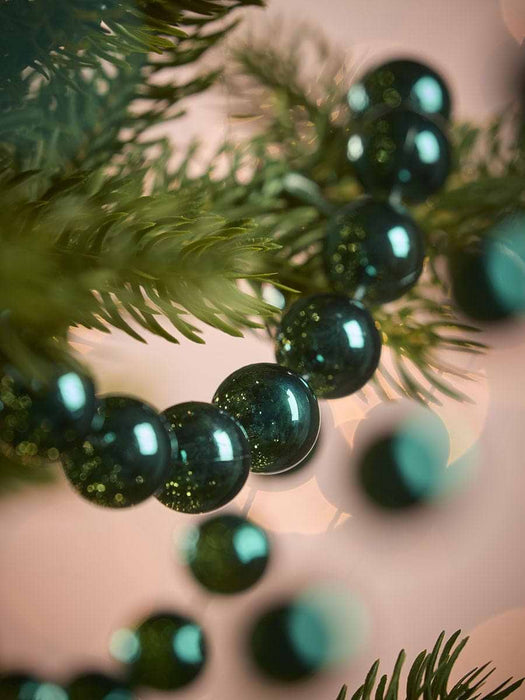 Teal Beaded Garland