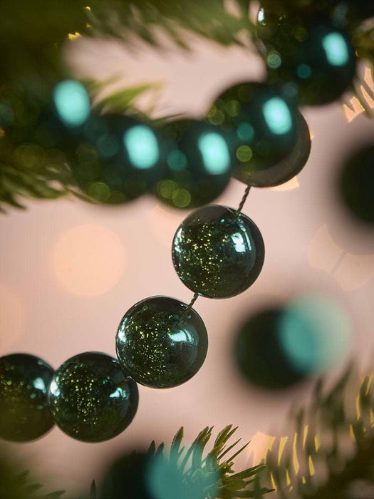 Teal Beaded Garland