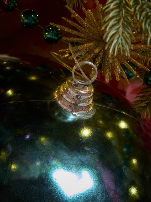 Supersized Bauble -Teal - 40cm