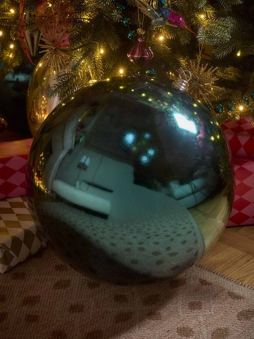 Supersized Bauble -Teal - 40cm
