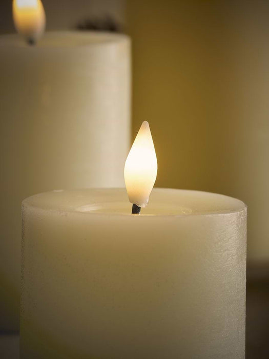 Six Piece Remote Controlled LED Candle Set