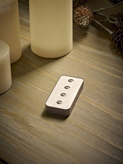 Six Piece Remote Controlled LED Candle Set