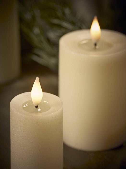 Six Piece Remote Controlled LED Candle Set