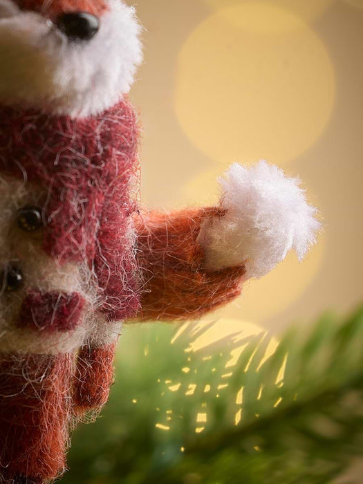 Festive Felt Fox