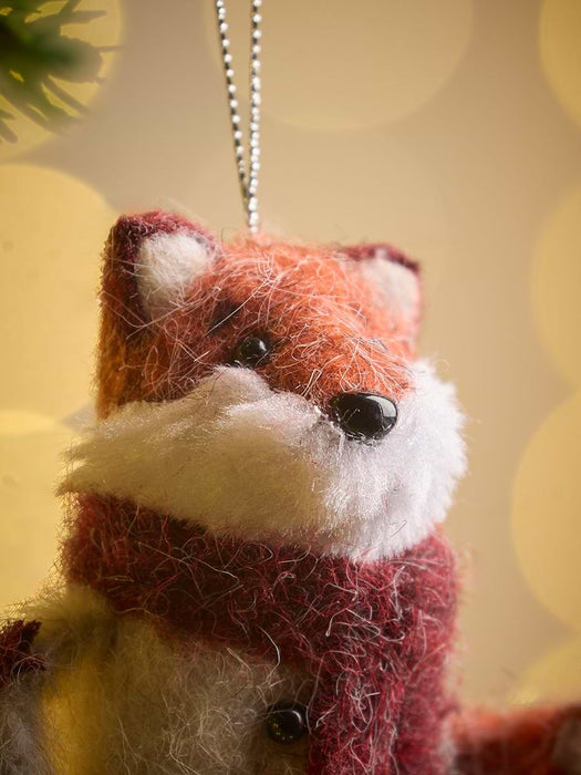 Festive Felt Fox