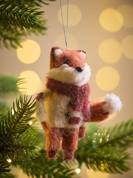 Festive Felt Fox