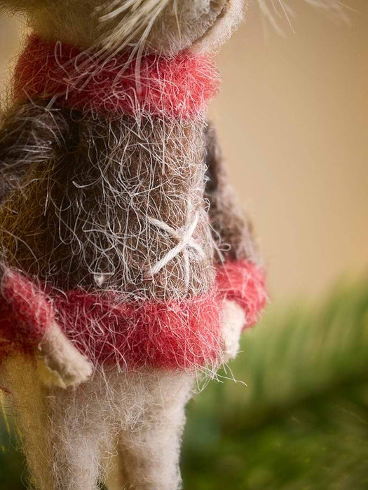Cosy Jumper Felt Mouse