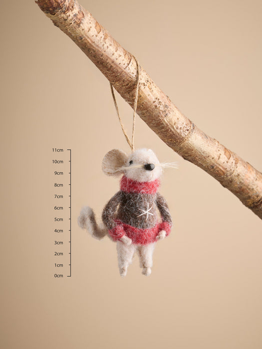 Cosy Jumper Felt Mouse