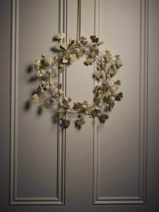 Ginkgo Leaf Wreath